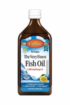 People recommend "Carlson The Very Finest Fish Oil, Lemon, Norwegian, 1,600 mg Omega-3s, 500 mL, 16.9 Fl Oz"